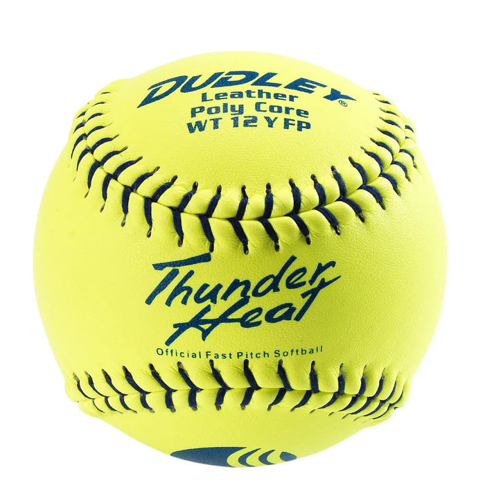 Dudley Thunder Heat WT12 Series 12" Leather Fastpitch Softballs - 4U147Y