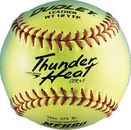 Dudley Thunder Heat NFHS 12" Fastpitch Softballs - 43147 - Smash It Sports