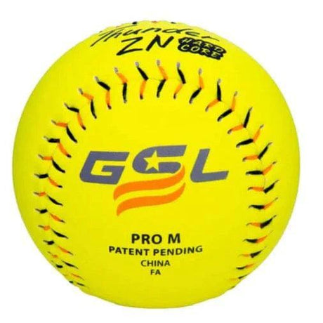 Dudley Thunder ZN Hardcore 44/375 GSL 12" Slowpitch Softballs - 4GSLH12 - Smash It Sports