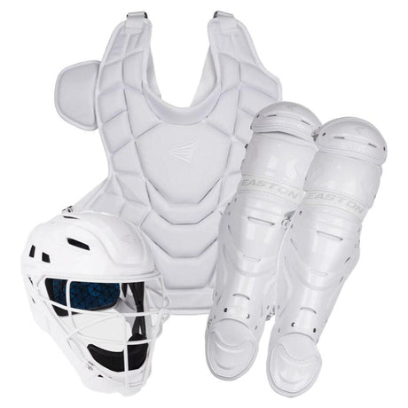 Easton Exclusive Gametime Catcher's Box Set (Adult) - White Out - Smash It Sports