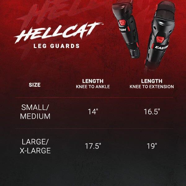 Easton Hellcat Softball Leg Guards - Smash It Sports