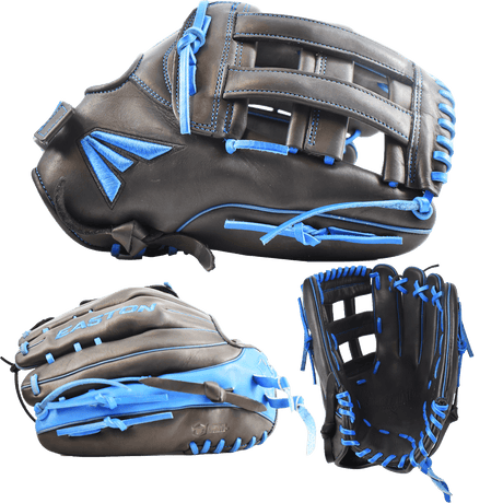 Easton Small Batch No. 58 Slowpitch Softball Glove - Black/Royal - Smash It Sports