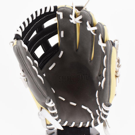Easton Small Batch No. 64 LHT Slowpitch Glove Gray/Camel/White - Smash It Sports