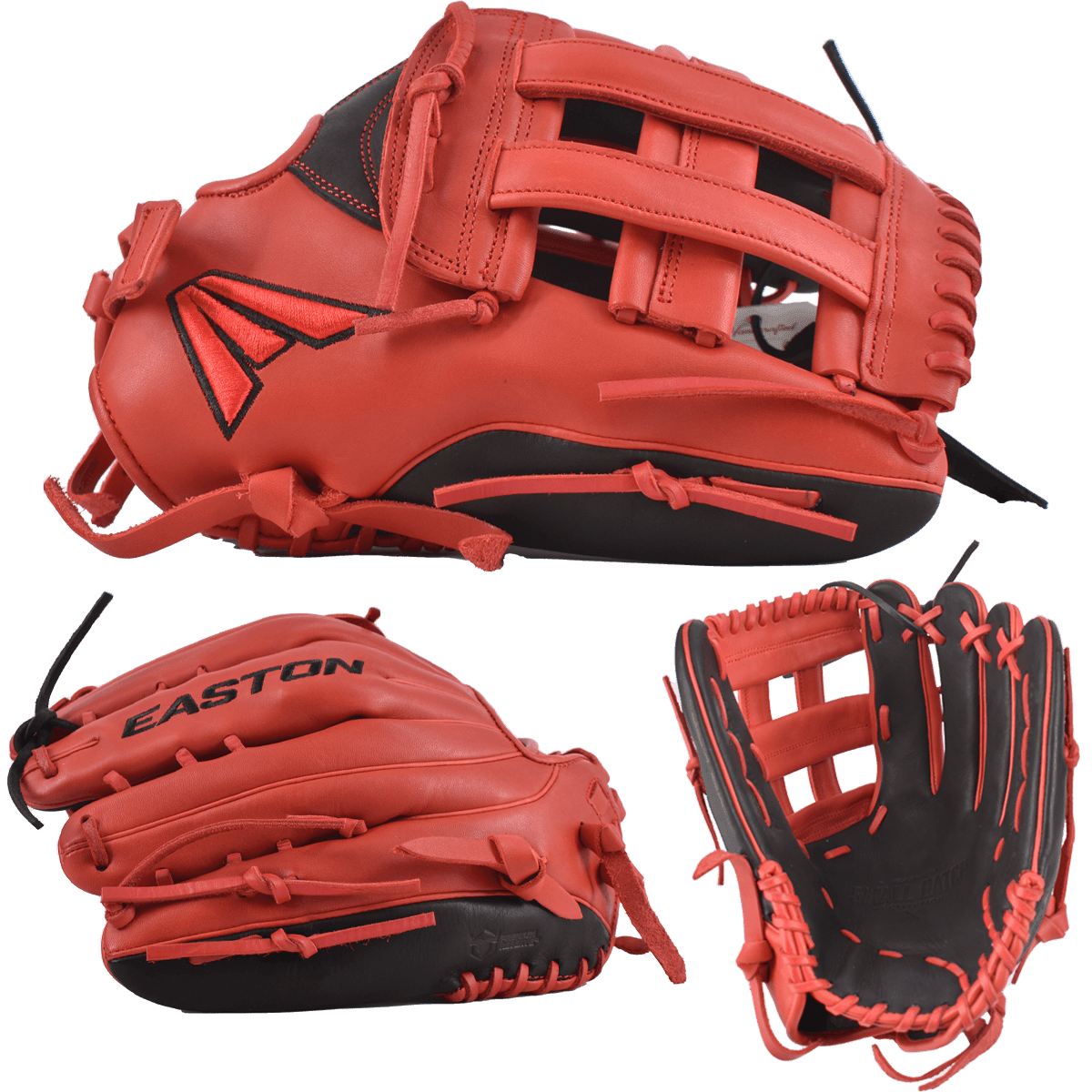 Easton Small Batch No. 67 Slowpitch Softball Glove - Red/Black - Smash It Sports