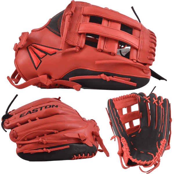 Easton Small Batch No. 67 Slowpitch Softball Glove - Red/Black - Smash It Sports