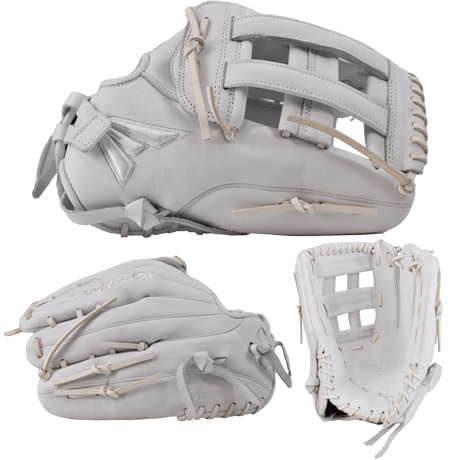 Easton Small Batch No. 70 LHT Slowpitch Softball Glove - White/White - Smash It Sports