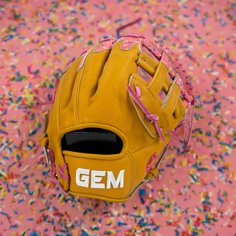 Gem Gloves Baseball Fielding Glove - GEM049 Donut Drip