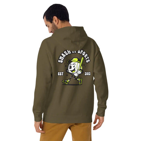 Element Fleece Hoodie - Smashie (Black/Volt) - Smash It Sports