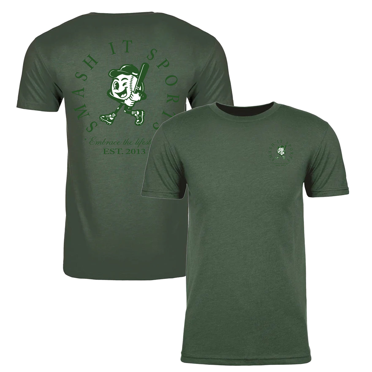 Smash It Sports Classic T-Shirt - Embrace The Lifestyle (Multiple Colors)