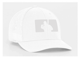 Fat Guy BP Fitted Hat - 404M (White/Gray) - Smash It Sports