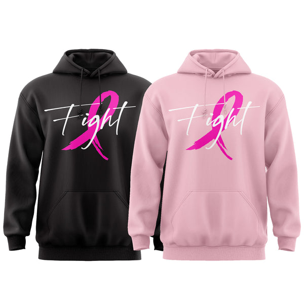 Breast Cancer Awareness Element Hoodie - Fight