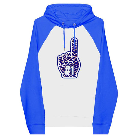 Football Team - Foam Finger - Performance Defender Hoodie - Royal - Smash It Sports