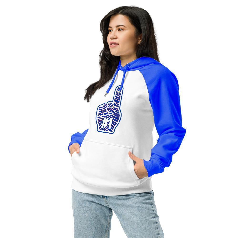 Football Team - Foam Finger - Performance Defender Hoodie - Royal - Smash It Sports