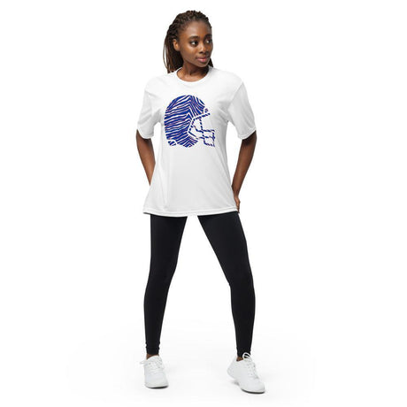 Football Team - Helmet - Performance Crew Neck T-Shirt - Smash It Sports