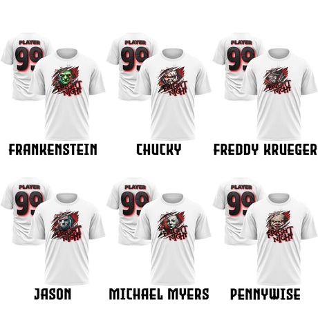 Fright Night Short Sleeve Shirt (Custom) - Smash It Sports
