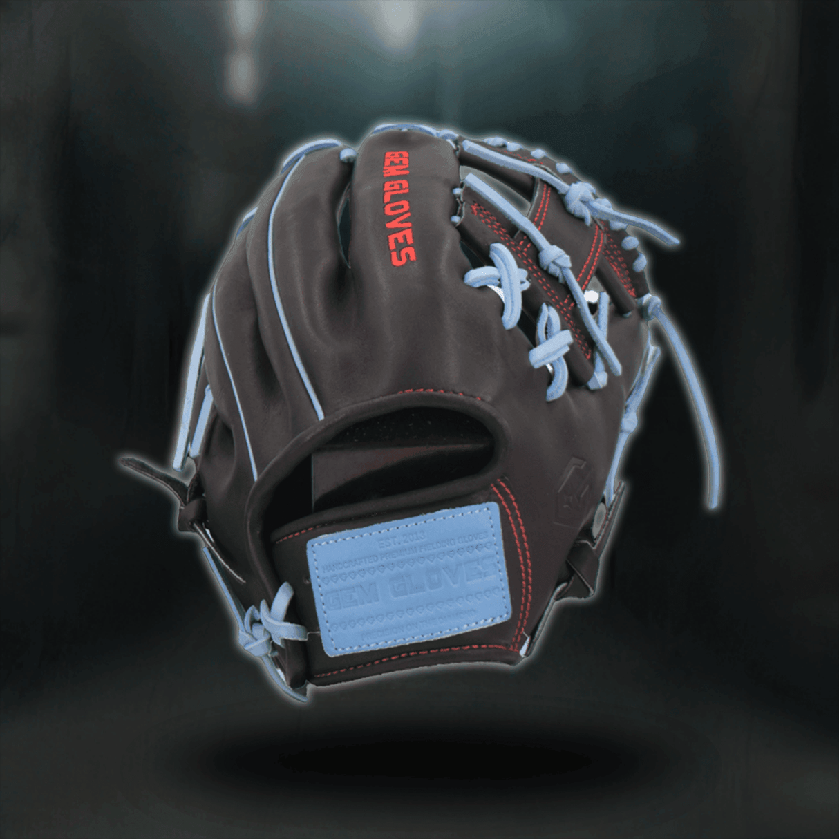 Gem Gloves 11.5" Baseball Fielding Glove - GEM027 Nightshade - Smash It Sports