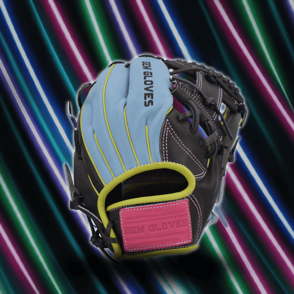 Gem Gloves 11.75" Baseball Fielding Glove - GEM028 Urban Glow - Smash It Sports