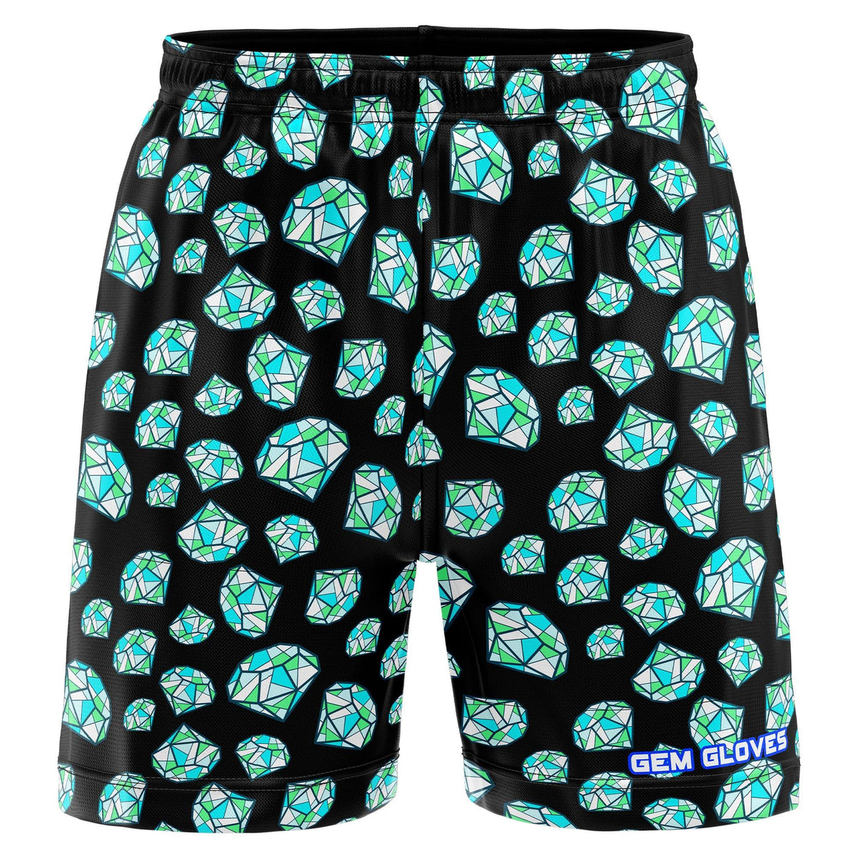Gem Gloves Mesh Shorts - Diamonds - Smash It Sports