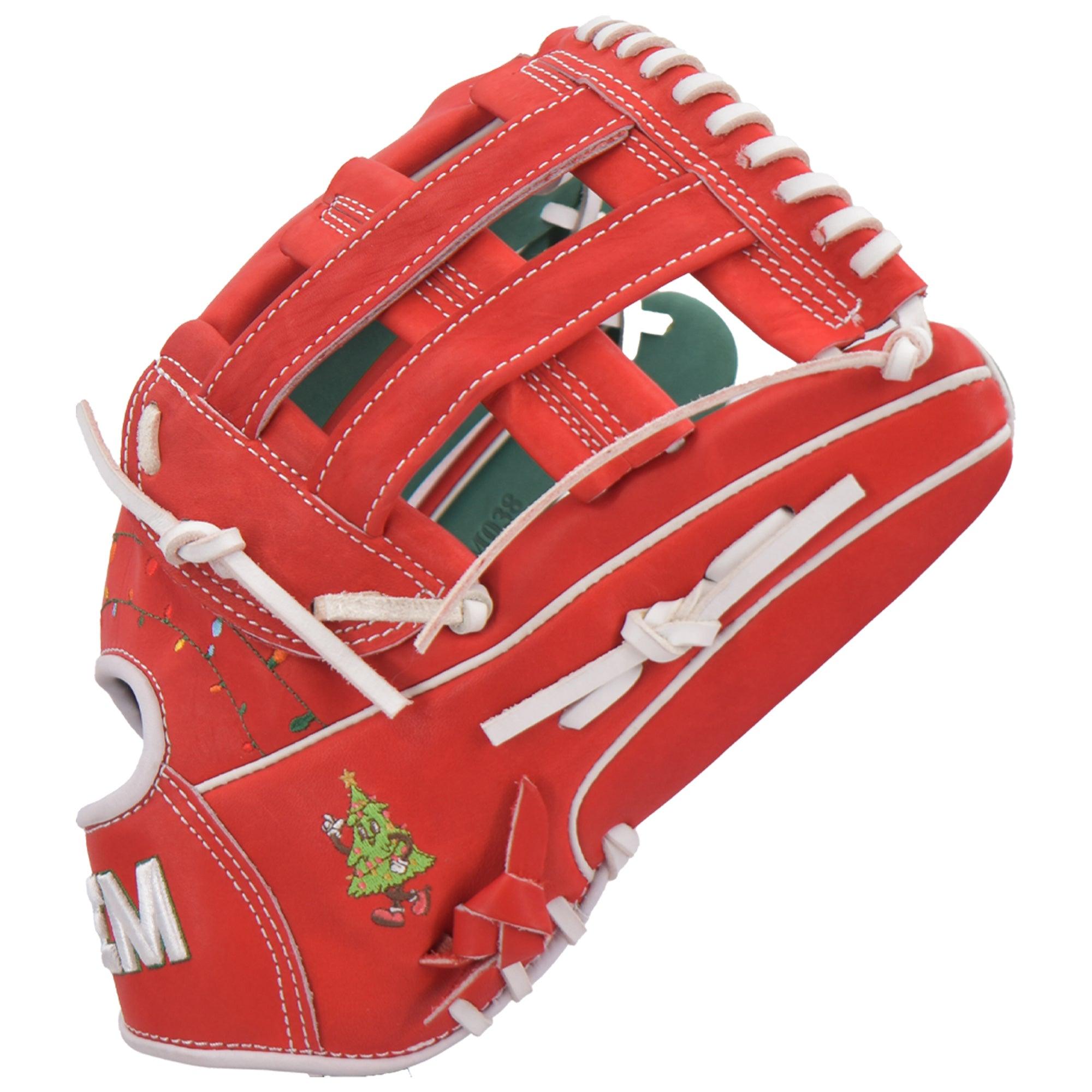 Gem Gloves Softball Fielding Glove - GEM038 Holly Jolly