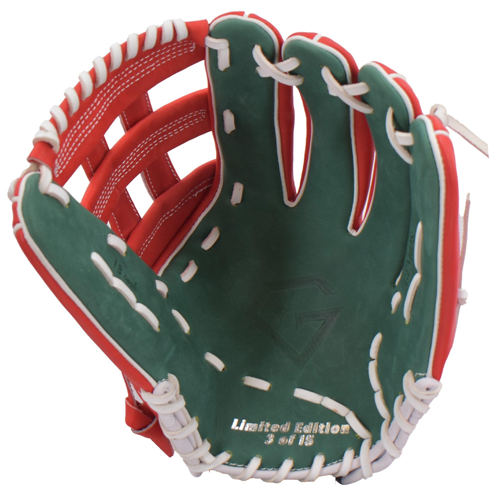 Gem Gloves Softball Fielding Glove - GEM038 Holly Jolly