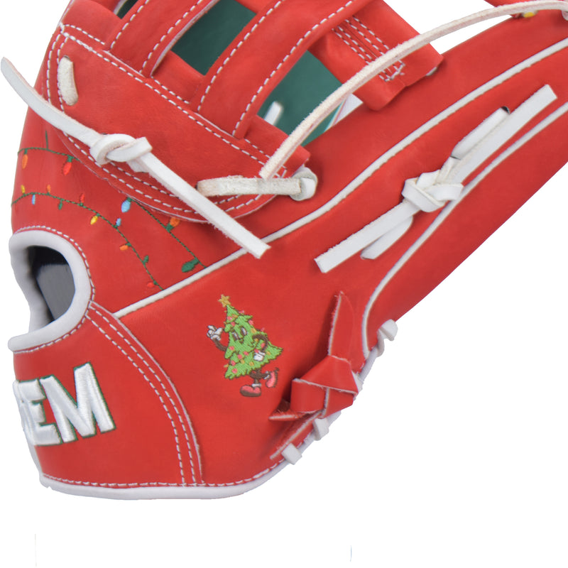 Gem Gloves Softball Fielding Glove - GEM038 Holly Jolly