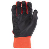 Grindstone Long Cuff Batting Glove - Black/Red - Smash It Sports