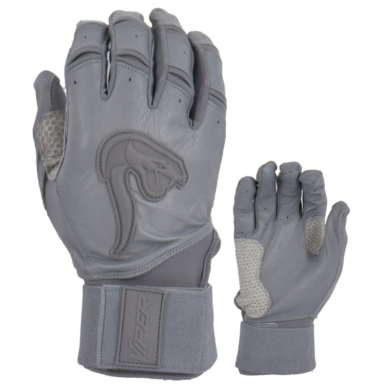 Grindstone Long Cuff Batting Glove - Charcoal - Smash It Sports