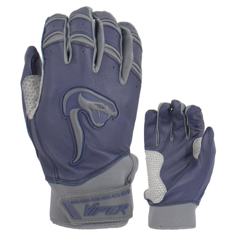 Grindstone Short Cuff Batting Glove - Navy/Charcoal - Smash It Sports