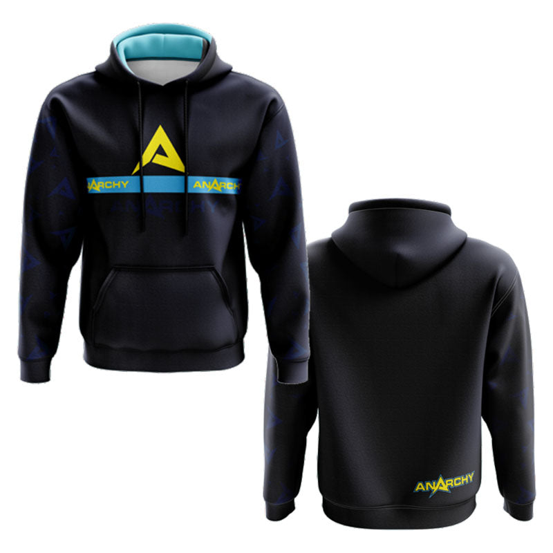 Anarchy Fleece Hoodie - Navy/Carolina/Yellow