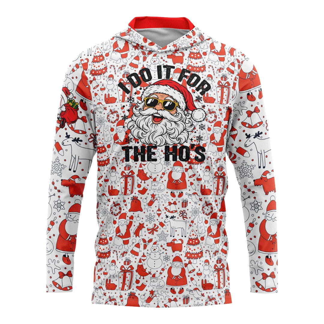 Santa's Side Hustle - Hooded Long Sleeve (Customized Buy-In)