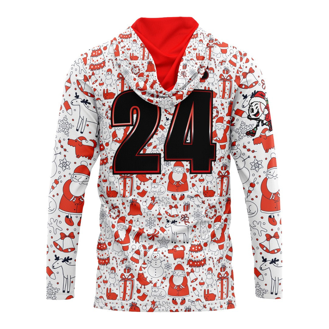 Santa's Side Hustle - Hooded Long Sleeve (Customized Buy-In)