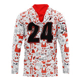 Santa's Side Hustle - Hooded Long Sleeve (Customized Buy-In)