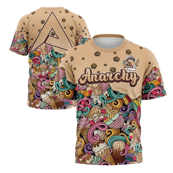 Anarchy Bat Company Short Sleeve Shirt - Cookie Dough - Smash It Sports