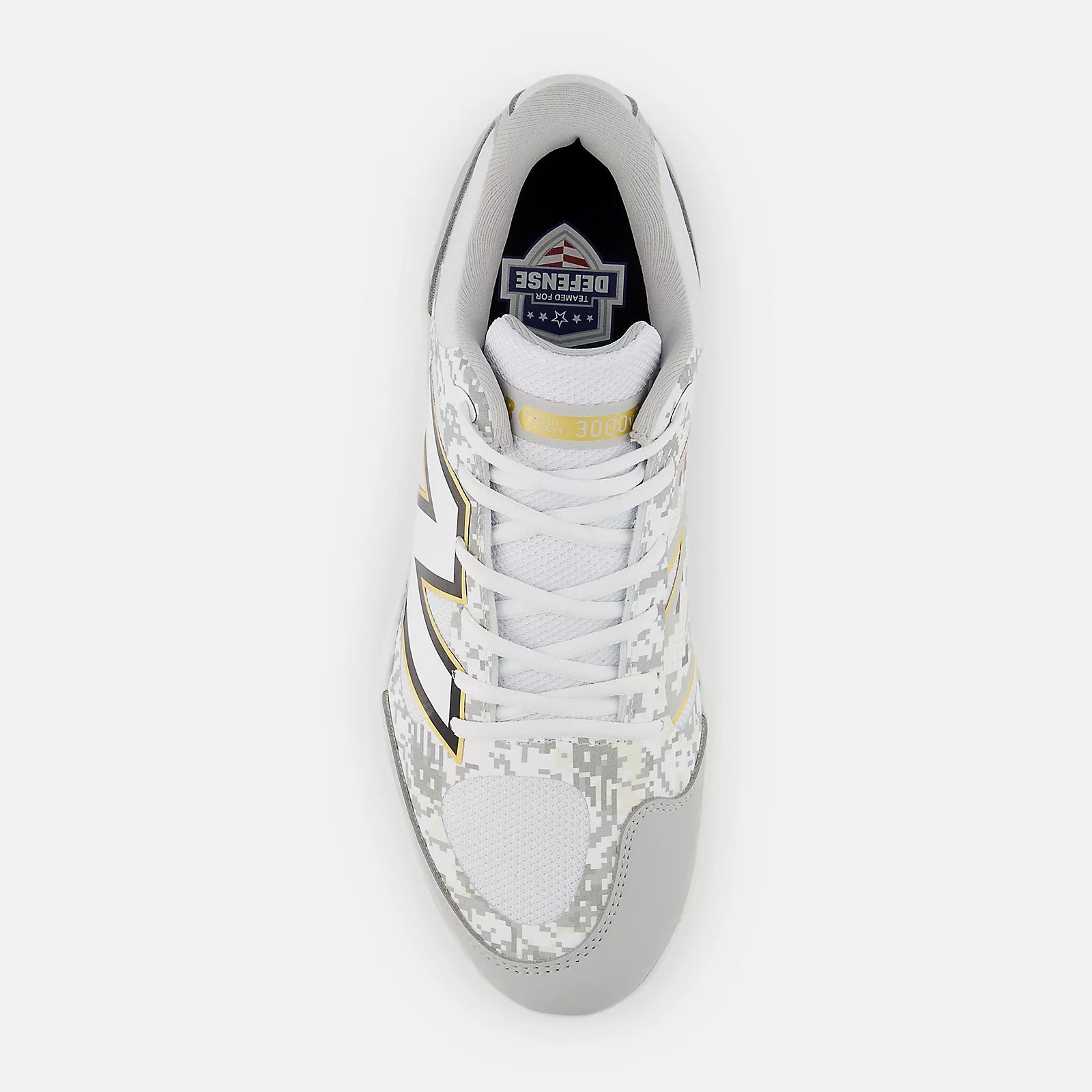 New Balance Men's Fresh Foam X 3000 v7 Metal Baseball Cleats - Armed Forces - L3000AF7
