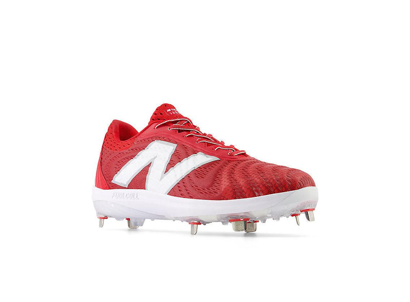 New Balance Men's FuelCell 4040 V7 Metal Baseball Cleats - Team Red / White - L4040TR7 - Smash It Sports