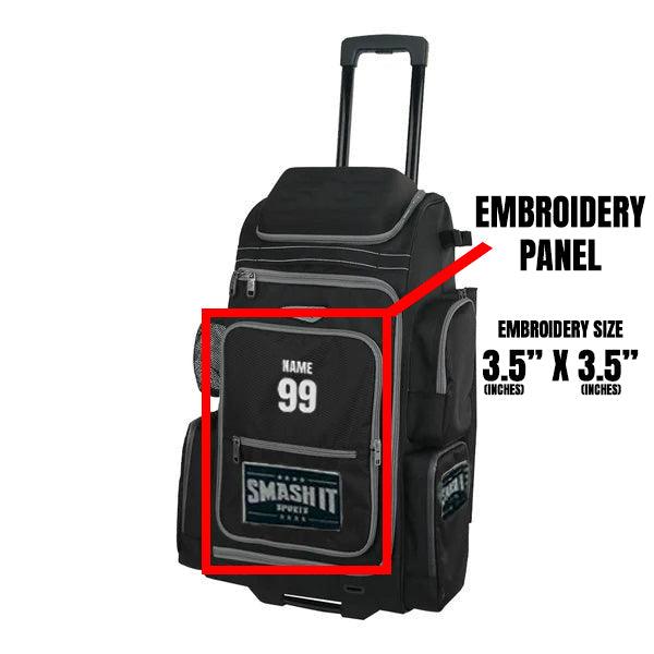 SMASH OPS Lil' Guerrilla Roller Bag - Purple/White - Smash It Sports