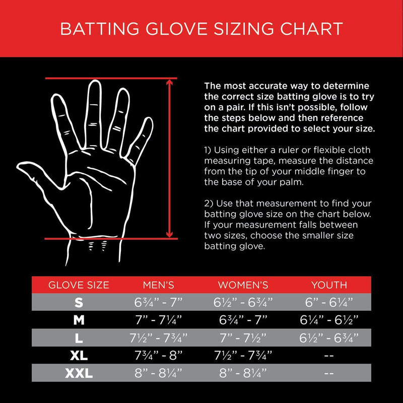 Marucci Blacksmith Batting Gloves- MBGBKSMFW - Smash It Sports