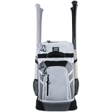 Marucci Convoy Wheeled Bat Bag Roller - White - Smash It Sports