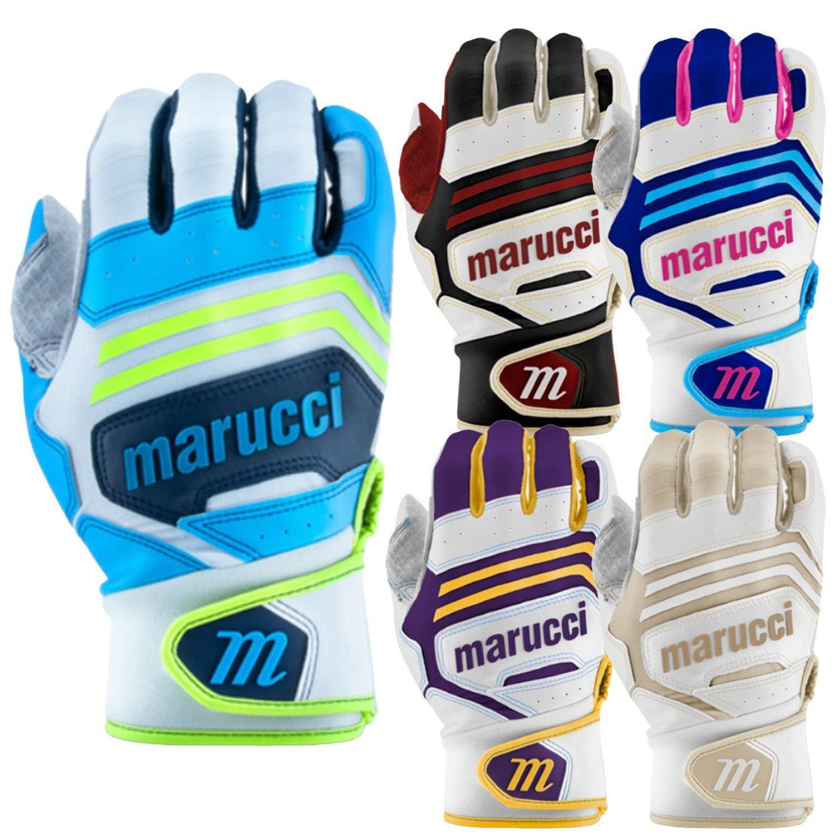 Guanti Da Battuta Marucci FUZN Pro - Modello MBGFZNP - Smash It Sports - Nuovi