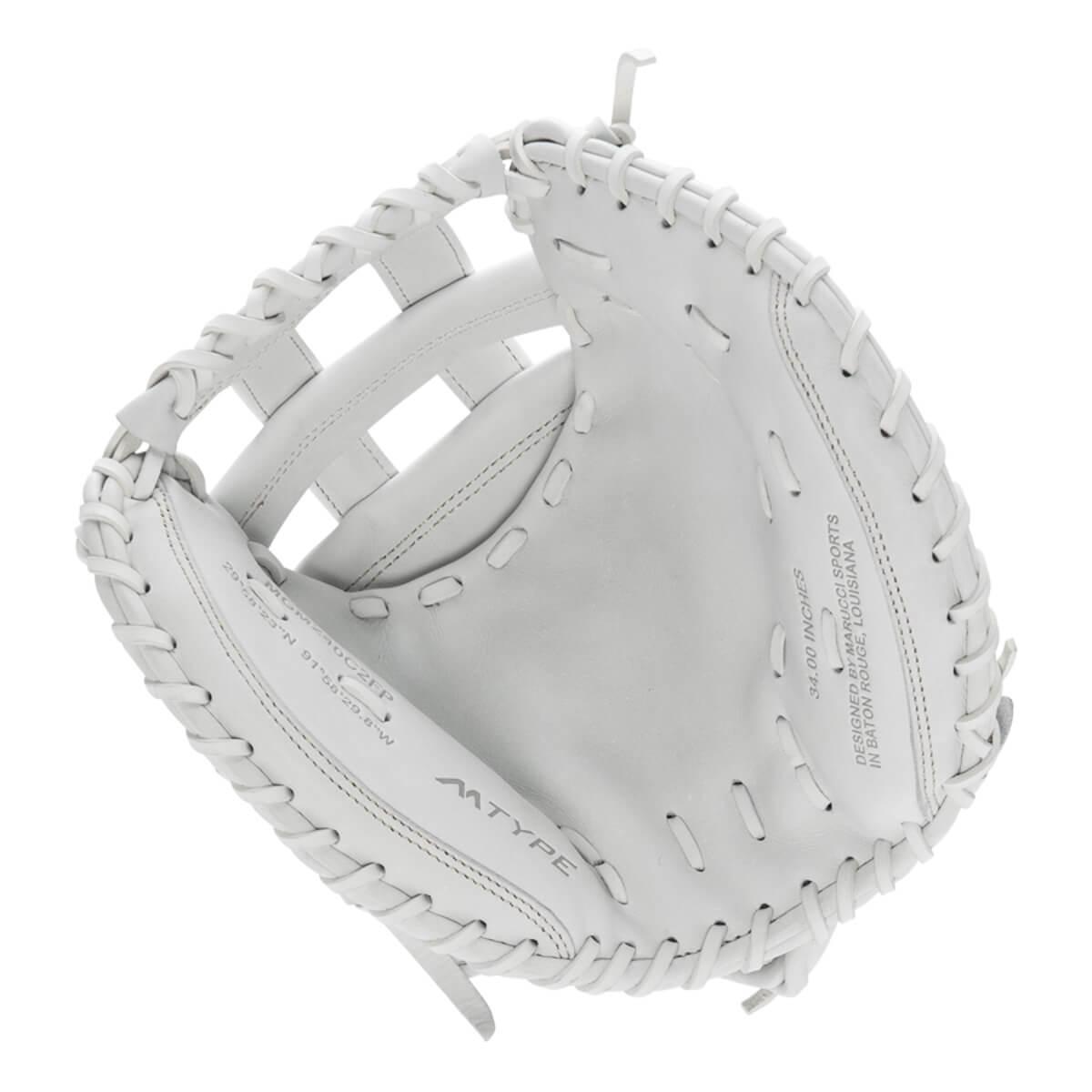 Marucci Magnolia 34" Fastpitch Softball Catcher's Mitt/Glove - MFGMGM240C2FP-W - Smash It Sports