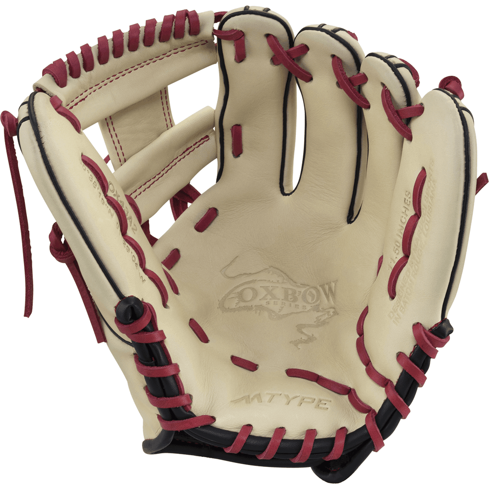 Marucci Oxbow M Type 11.5" Baseball Fielding Glove - MFG2OX43A2-CM/BK - Smash It Sports