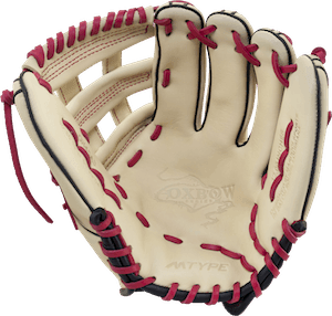 Marucci Oxbow M Type 12" H Web Fielders Baseball Fielding Glove - MFG2OX45A3-CM/BK - Smash It Sports