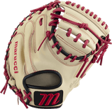 Marucci Oxbow M Type 33.5" Solid Back Catcher Mitt/Glove - MFG2OX235C1-CM/BK - Smash It Sports