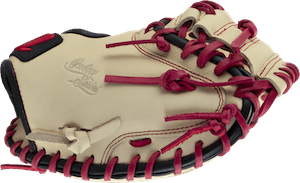 Marucci Oxbow M Type 33.5" Solid Back Catcher Mitt/Glove - MFG2OX235C1-CM/BK - Smash It Sports