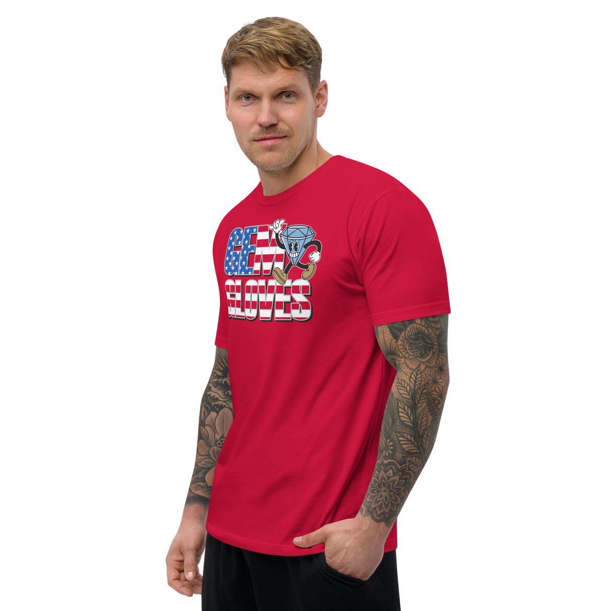 Gem Gloves T-Shirt - Gem Nation (Multiple Colors)