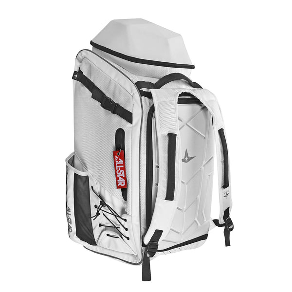 All-Star MVP Pro Series Batpack Bag - White