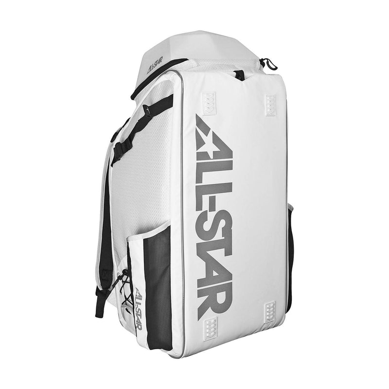 All-Star MVP Pro Series Batpack Bag - White - Smash It Sports