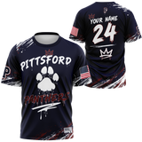 Pittsford Panthers Baseball Full Dye T-Shirt (Multiple Designs)