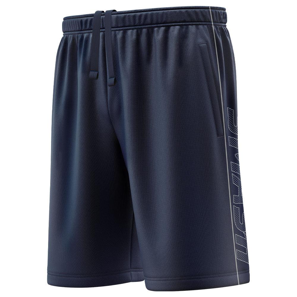 SIS Microfiber Shorts (Navy) - Smash It Sports