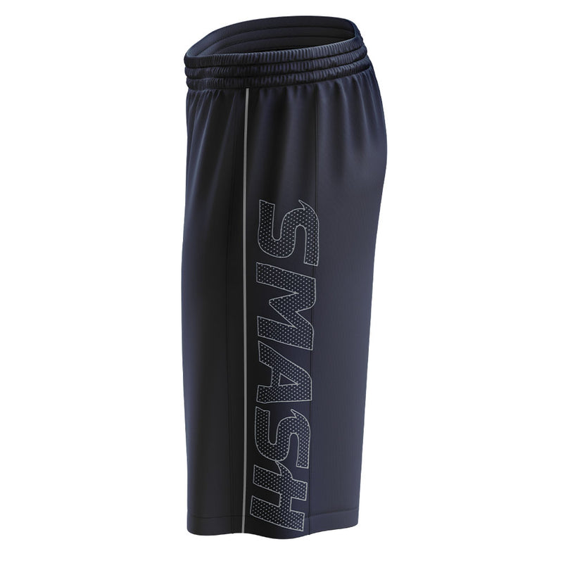 SIS Microfiber Shorts (Navy) - Smash It Sports